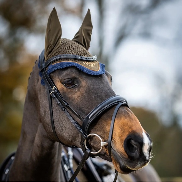 LeMieux NWT Fly Bonnet Alpine Large - Picture 5 of 6